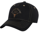 CAP LONGHORN BLK