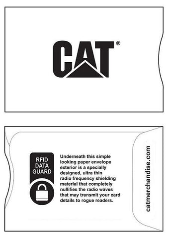 CAT RFID Credit Card Protector Sleeve